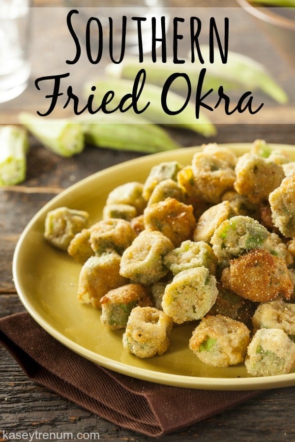 Homemade Fried Okra Southern Style