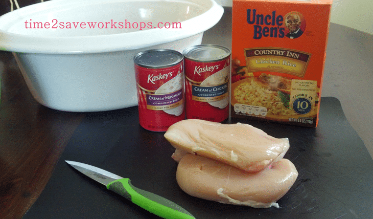 Crockpot Chicken & Rice Recipe (Easy & Delicious)