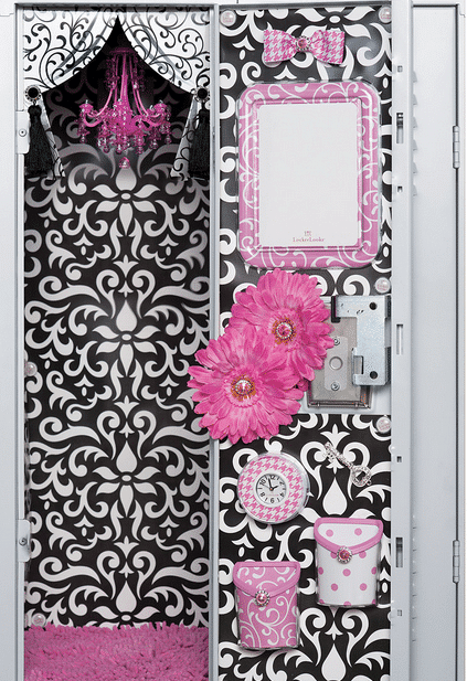 Locker Chandeliers And Lights From 9, Hot Pink Locker Chandelier Beads