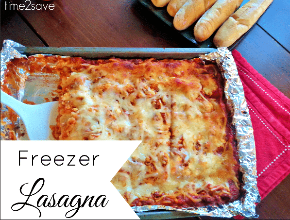 Freezer Lasagna Recipe | Kasey Trenum