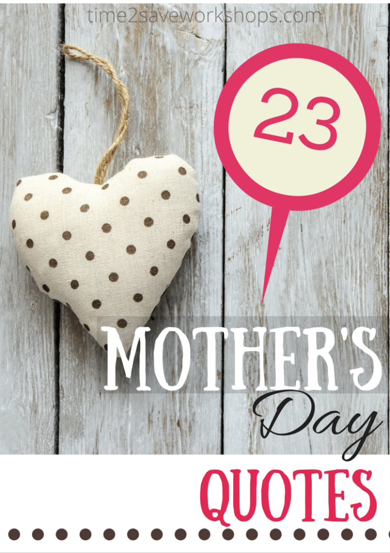Mothers Day Quotes (For Cards & DIY Gifts)