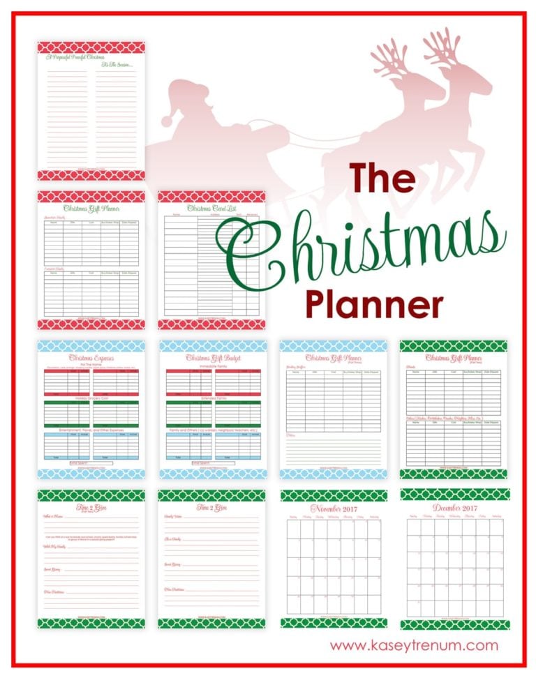 Printable Christmas Planner: A Purposeful Peaceful Christmas