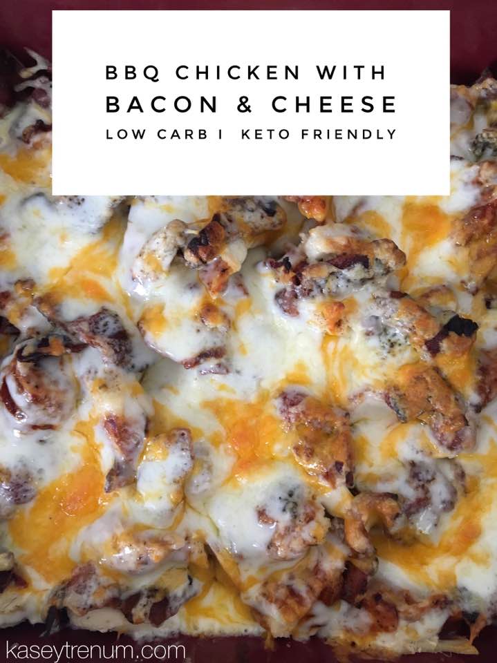 BBQ Chicken with Bacon & Cheese {low carb / keto friendly ...