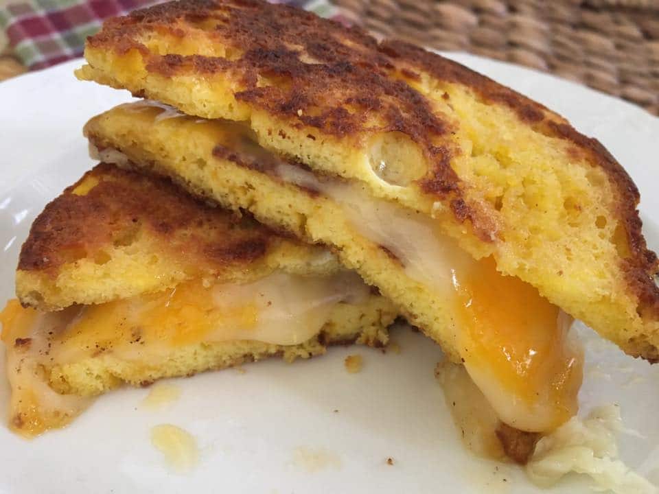 90 second grilled cheese2