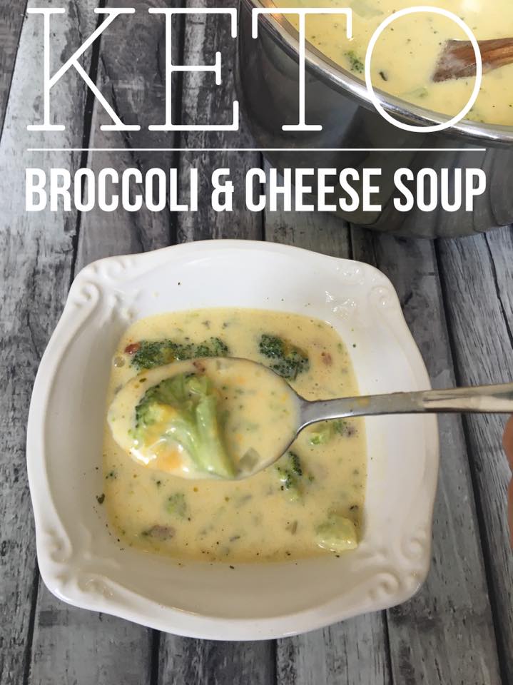 The Worlds Best Keto/Low Carb Broccoli & Cheese Soup