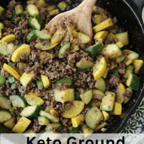 Keto Ground Beef Stir Fry / Simple & Delicious - Kasey Trenum