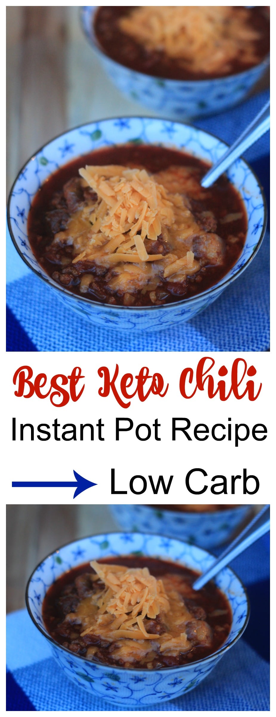 Make our Keto Chili Recipe as a great comfort food recipe that everyone in the house will love! Top with your favorite cheddar for a hearty meal that is low carb friendly.