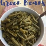 Southern Green Beans Verticle Image