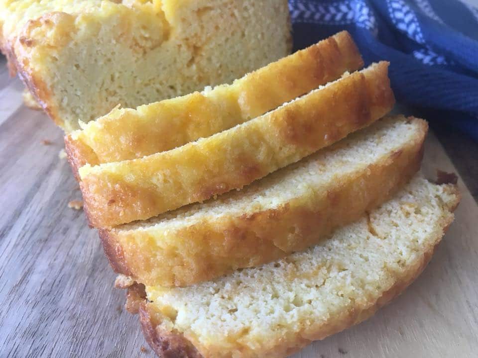 keto loaf bread horizontal