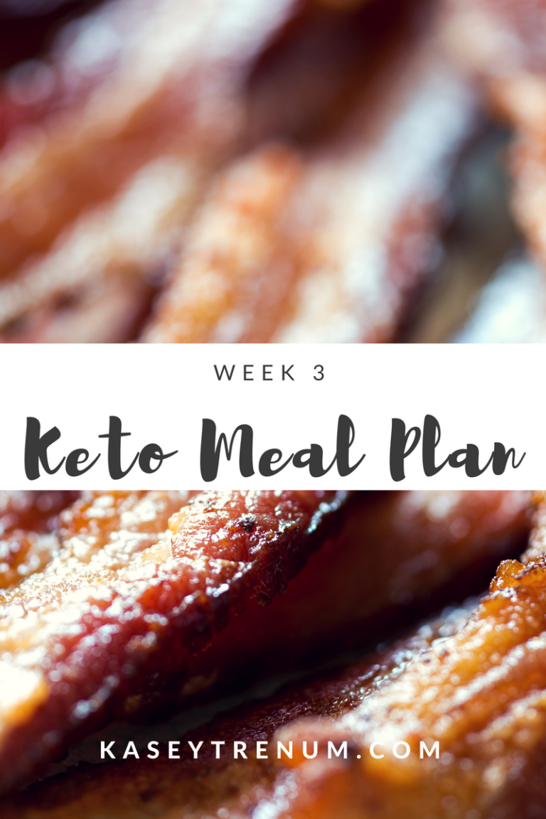Keto Meal Plan – Week 3