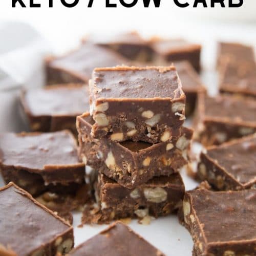 The BEST Chocolate Keto Fat Bombs (with Walnuts & Peanut Butter)