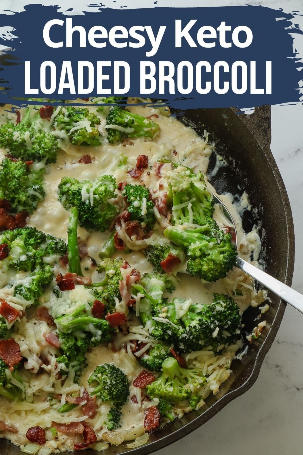 cheesy loaded broccoli 