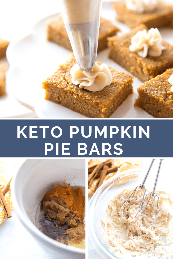 Keto Pumpkin Pie Bars / Mouthwatering & Delicious | Kasey ...