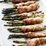 grilled asparagus wrapped in bacon