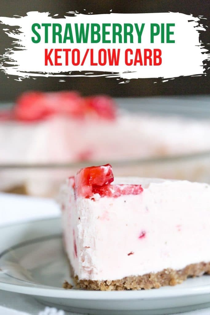 Keto Friendly Easy Strawberry Pie Recipe
