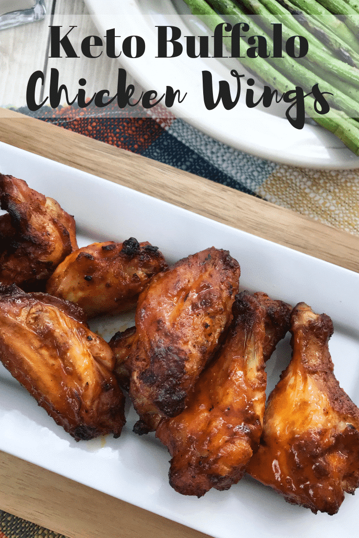 chicken wings on a white plate