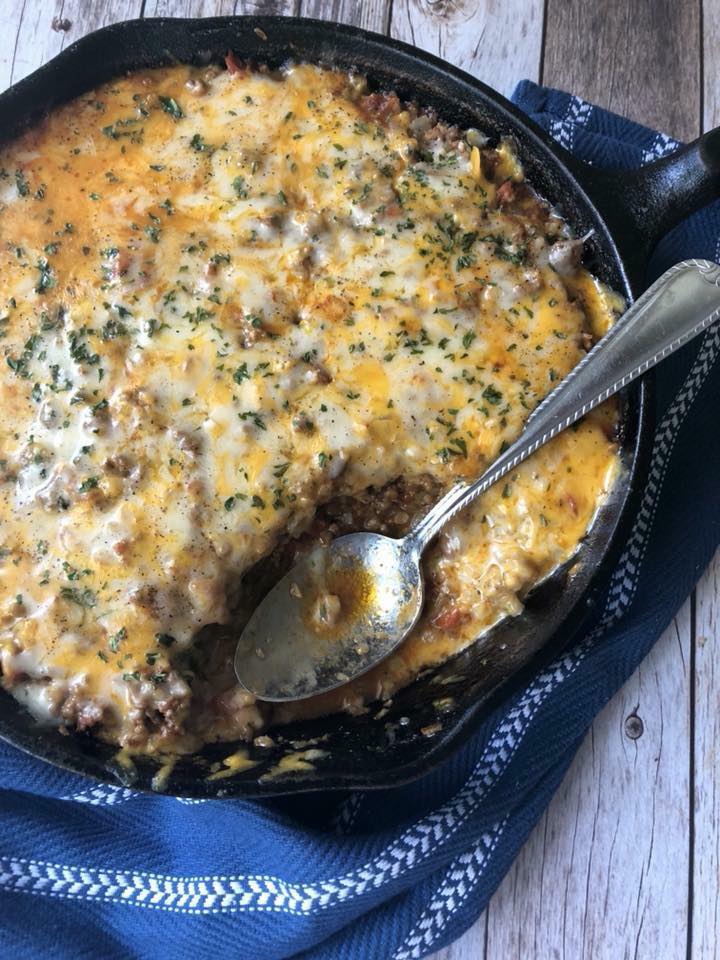 cheesy mexican skillet