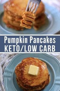 Keto Pumpkin Pancakes / Fluffy & Delicious - Kasey Trenum