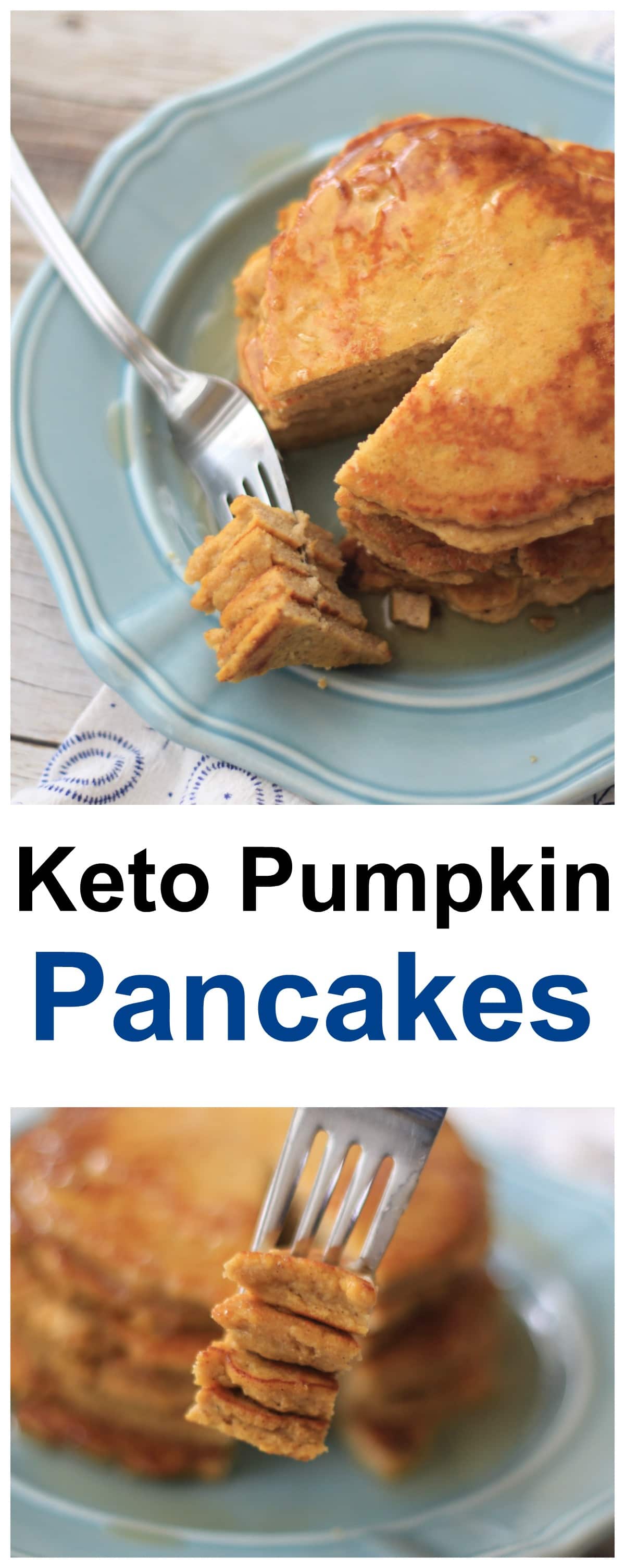 Keto Pumpkin Pancakes / Fluffy & Delicious | Kasey Trenum