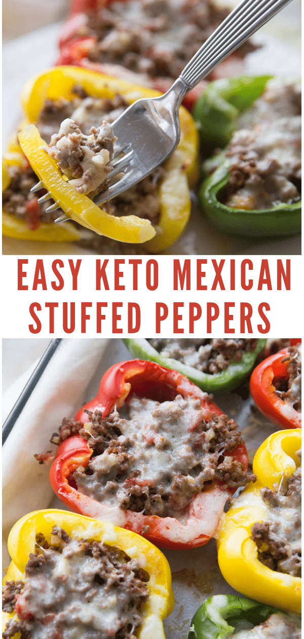 Keto Mexican Stuffed Peppers: Easy, Hearty & Flavorful ...