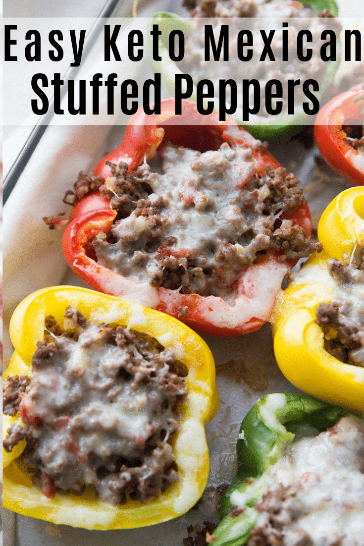Keto Mexican Stuffed Peppers: Easy, Hearty & Flavorful | Kasey Trenum