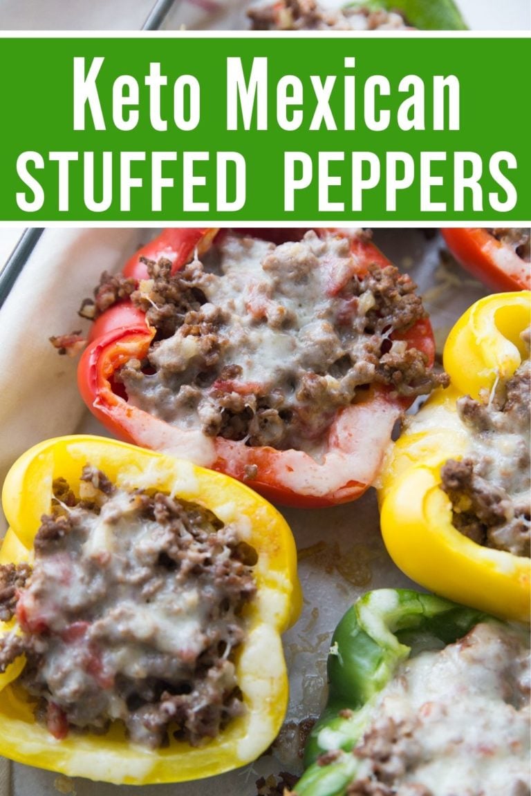 Keto Stuffed Peppers (Mexican Style)