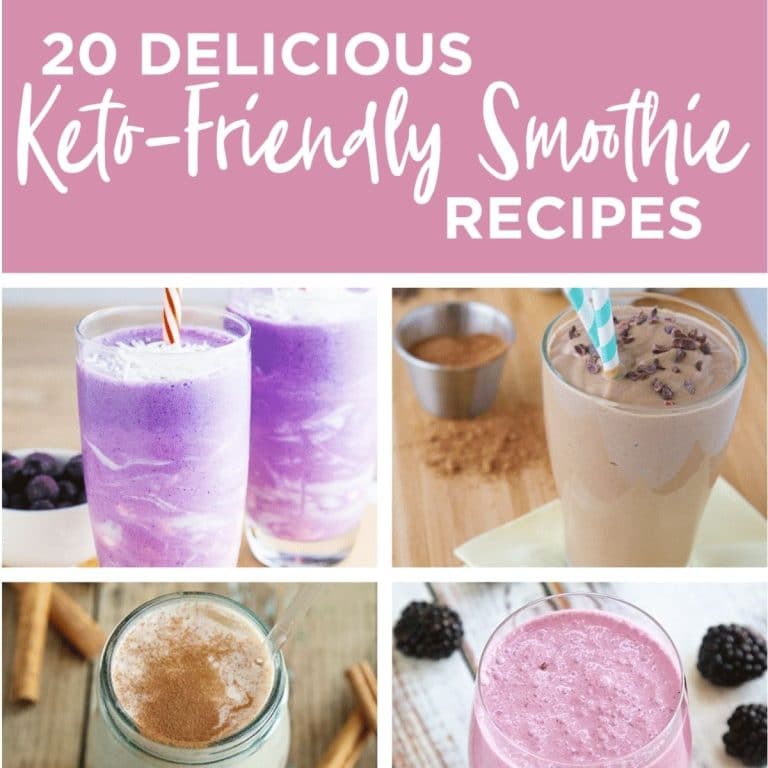 Easy Keto Smoothies: 20 Delicious Recipes