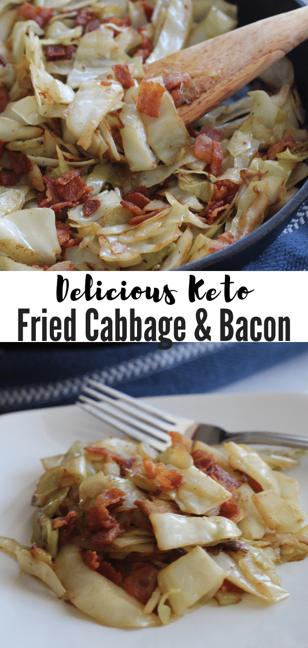 If you're looking for a delicious side dish that is certain to please, you won't want to miss out on this Keto Fried Cabbage with Bacon!
