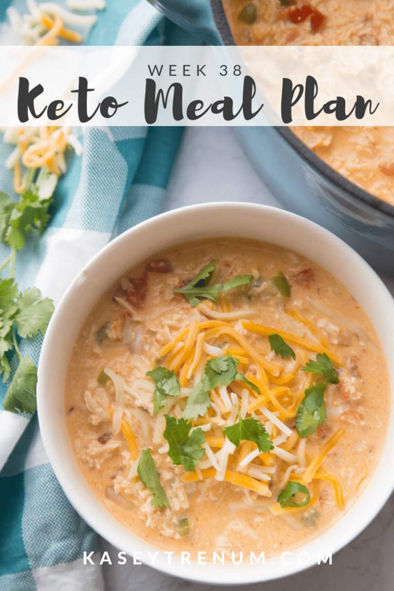 Keto Meal Plan and Recipes: Week 38
