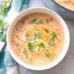 chicken fajita soup keto and low carb