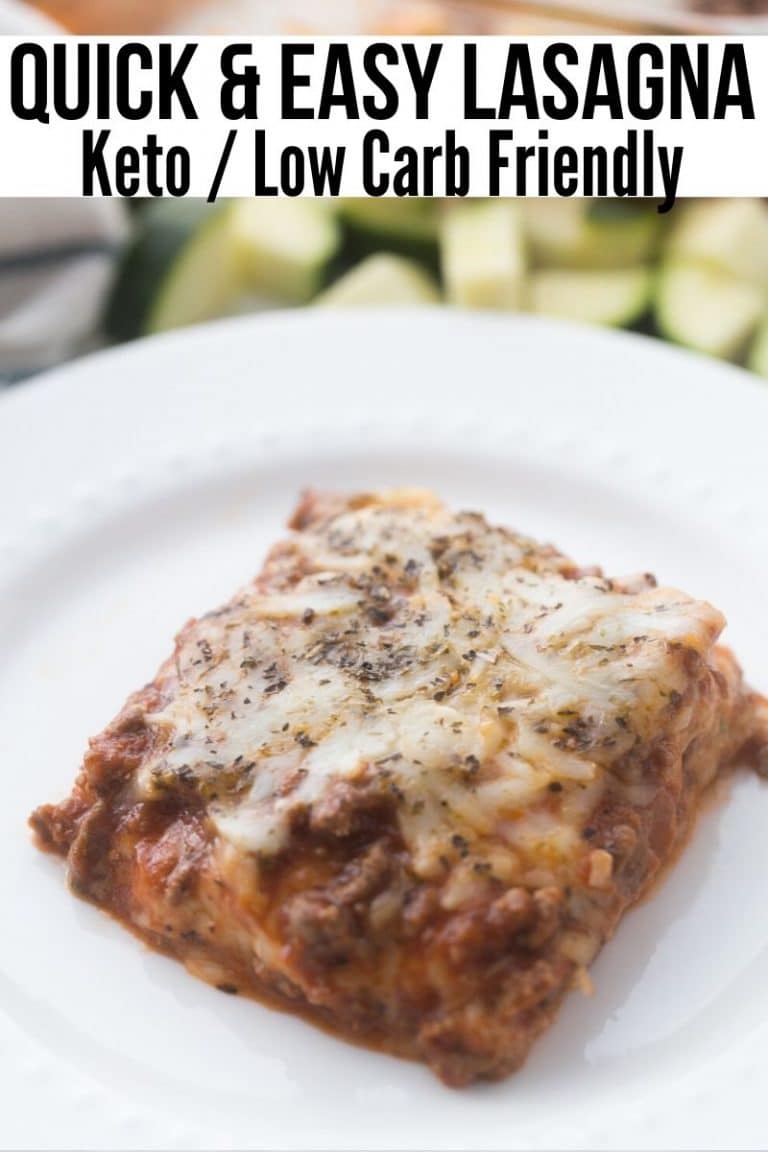 Keto Zucchini Lasagna Recipe: Amazingly Delicious