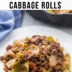 Low Carb Unstuffed Cabbage Rolls -3