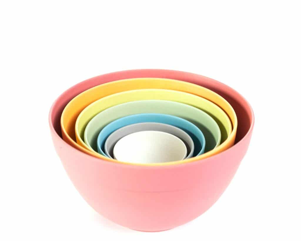 Pastel 7 piece Mixing Bowls 