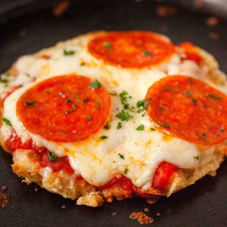 Keto Pizza Recipe — Easy, Mini, and Crispy!