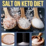 salt on keto diet collage