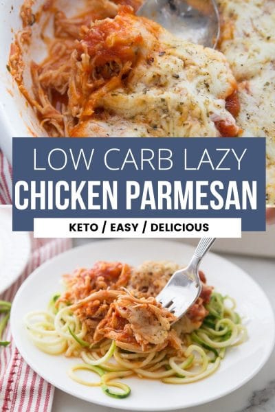 Lazy Keto Chicken Parmesan Casserole {low carb} - Kasey Trenum