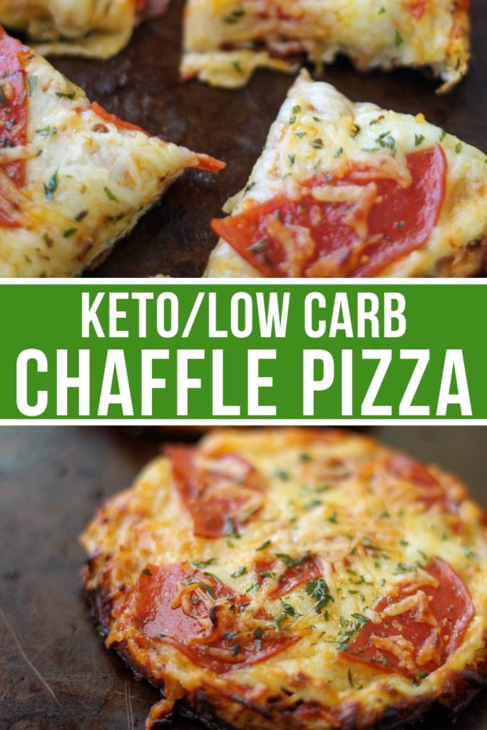 6 Minute Keto Pizza Chaffle Recipe - Ketofocus