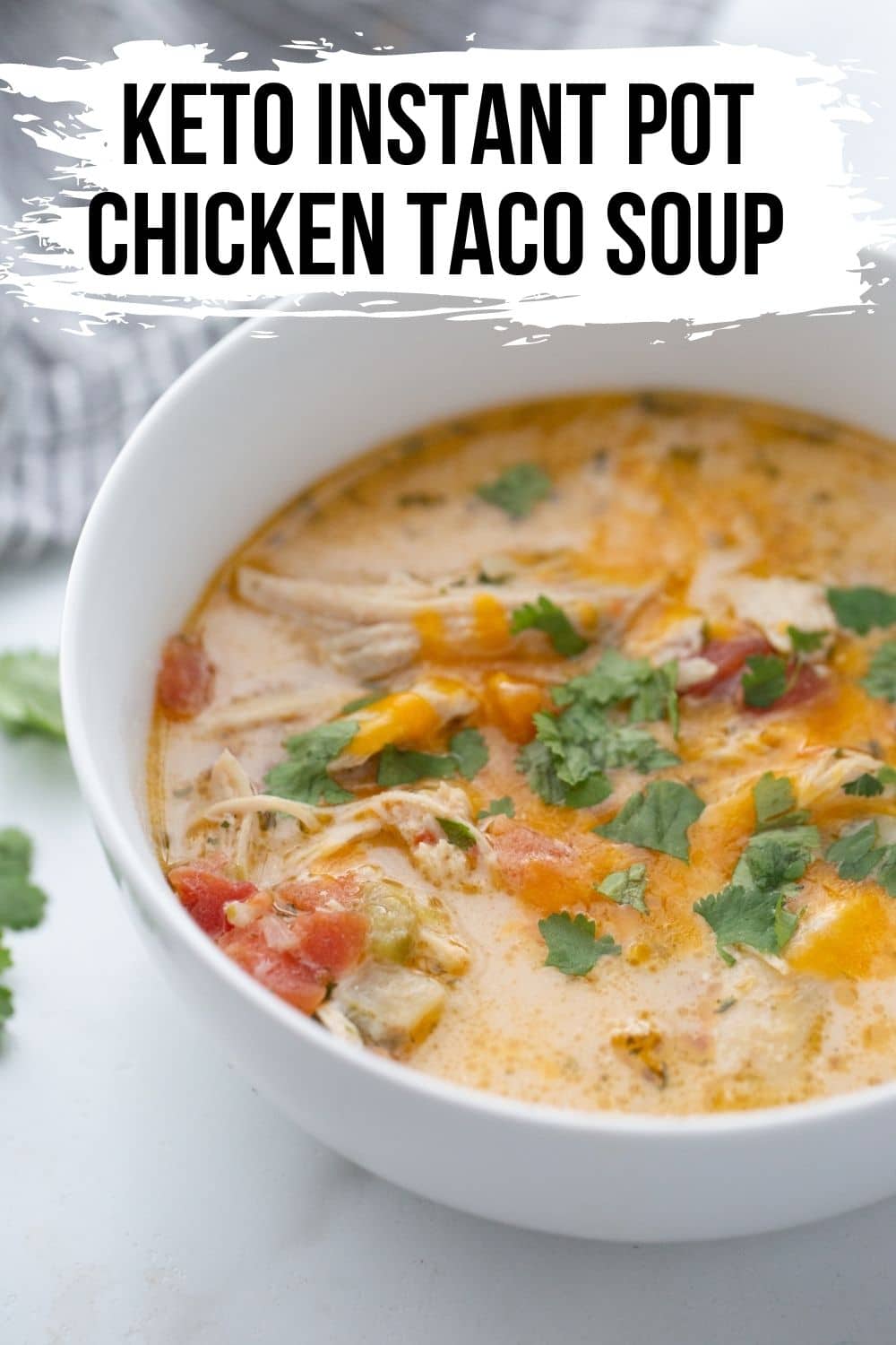 instant pot taco chicken soup