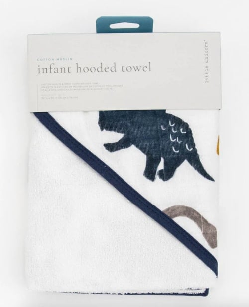 little unicorn Dino towel