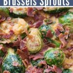 cheesy keto brussels sprouts and bacon (1)