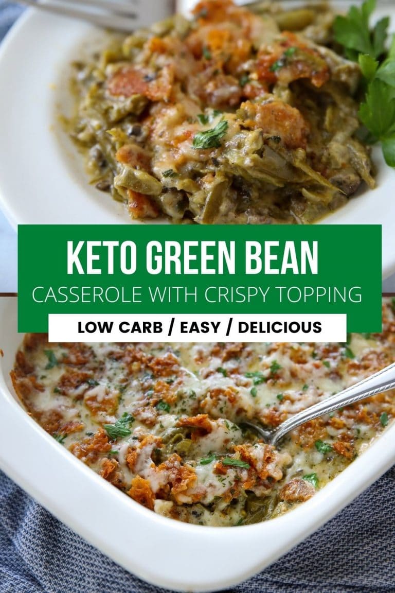 Keto Green Bean Casserole Recipe - Kasey Trenum