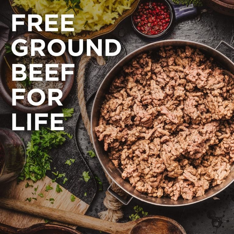 ButcherBox FREE Ground Beef for Life