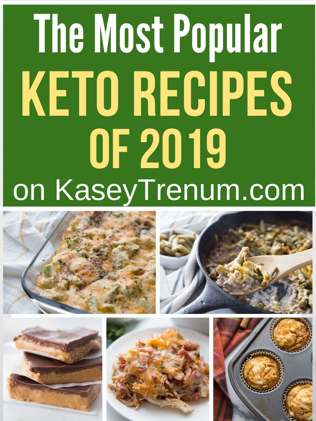 Collage of Keto Recipes 