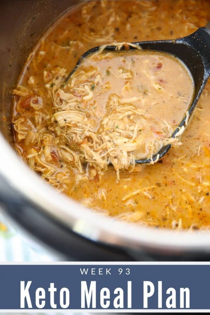 Keto Chicken Soup in an Instant Pot 