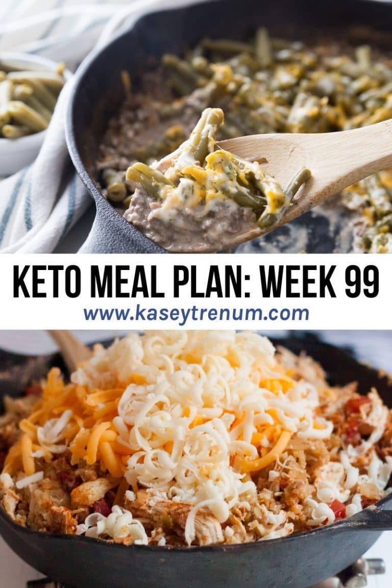 Keto Meal Plan: Week 99