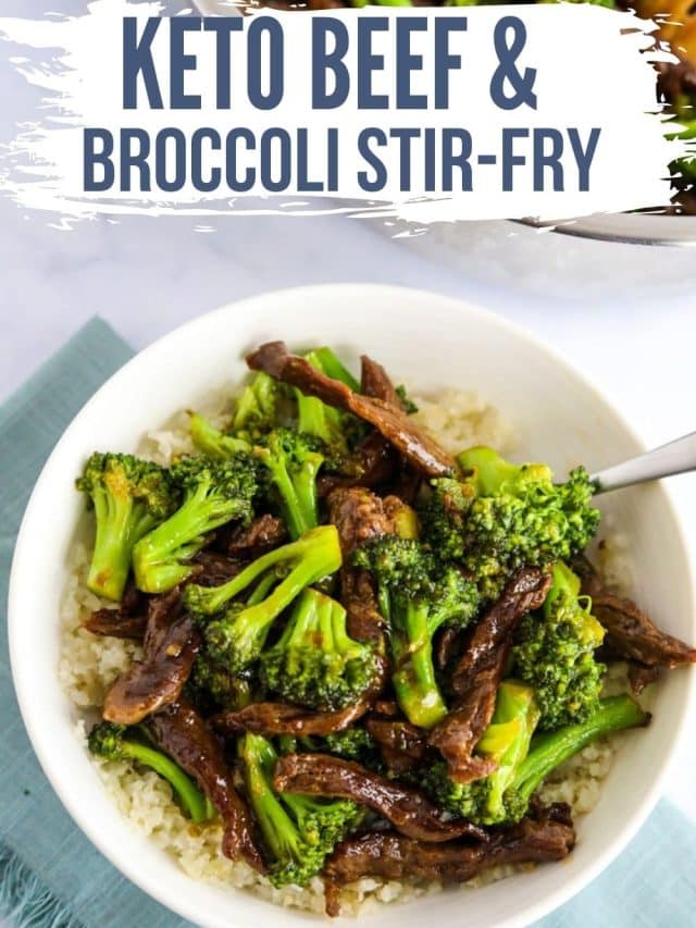 Keto Beef & Broccoli Stir Fry
