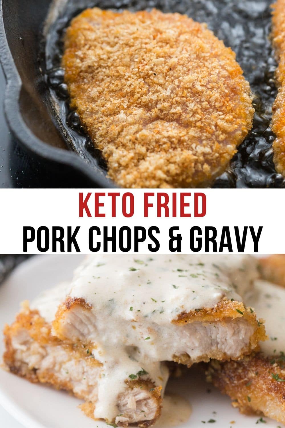 fried pork chops with gravy