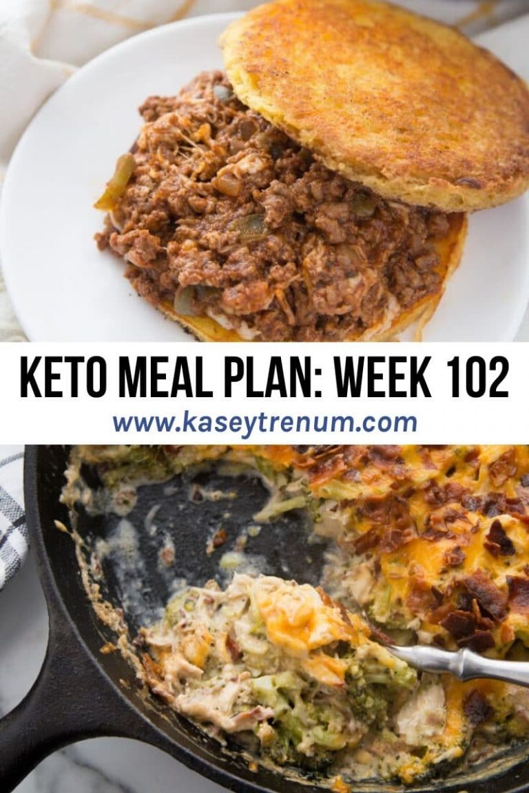Keto Meal Plan: Week 102