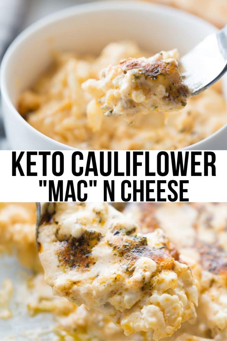 Keto Cauliflower Mac and Cheese: Easy, Creamy, & Delicious!!