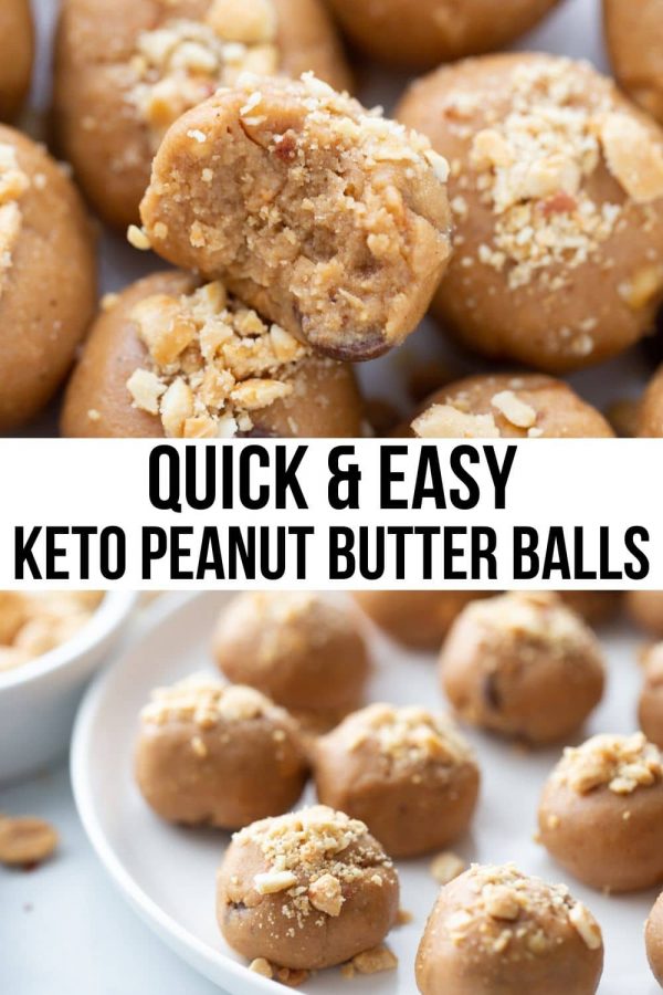 Keto Peanut Butter Balls (with Chocolate Chips) - Kasey Trenum